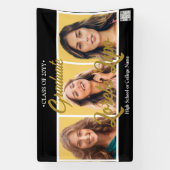 Afstudeerfeest Achtergrond Spandoek (Verticaal)