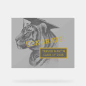 Afstudeerfeest Acryl Teken Acryl Bord (Voorkant)