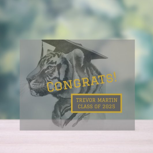 Afstudeerfeest Acryl Teken Bord (Neutraal)