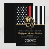 Afstudeerfeest brandweeracademie Rode Vlag brandwe Kaart (Voorkant / Achterkant)