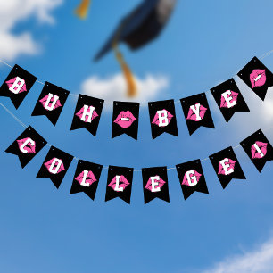 Afstudeerfeest Bunting Flags Buh Bye College Vlaggetjes