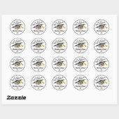 Afstudeerfeest Envelope Zegel  (Vel)