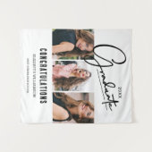 Afstudeerfeest Fotocabine Achtergrond Wandkleed (Voorkant (horizontaal))