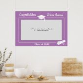 Afstudeerfeest Prop Fotohokje Frame Poster (Keuken)