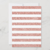 Afstudeerfeest - Roos Gold White Kaart (Achterkant)