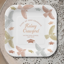 Afstudeerfeest stijgende Boho vogels en Petten