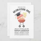  Afstudeerfeest uitnodigingen | BBQ Party (Voorkant / Achterkant)