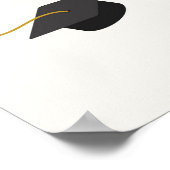 Afstudeerfeest Welkomstbord Poster (Hoek)