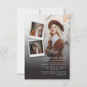 Afstudeerfoto Collage Afstudeerfeest 2025 Kaart (Voorkant)