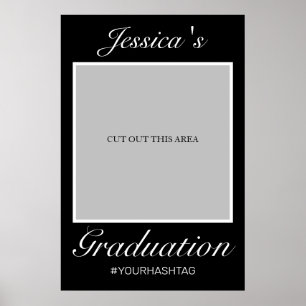 Afstudeerfoto Prop Frame Modern Minimalistisch Poster
