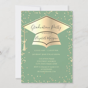 Afstudeerhoed, Diamanten Groene Afstuderen Kaart