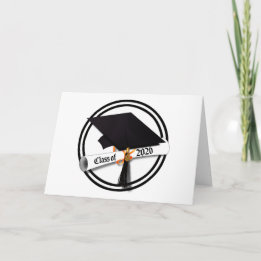 Afstudeerhoed Klasse van 2026 Afstuderen Kaart