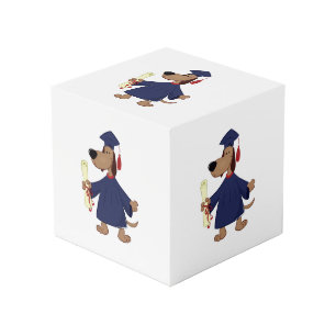 Afstudeerhond clipart kubus