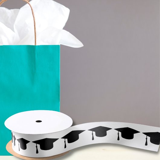 Afstudeerkaart Aangepaste schoolkleuren Lint