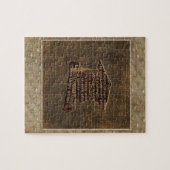 Afstudeerkap & diploma, Afstuderen Word Design Legpuzzel (Horizontaal)