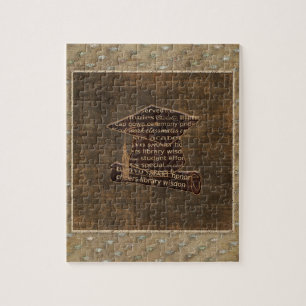 Afstudeerkap & diploma, Afstuderen Word Design Legpuzzel