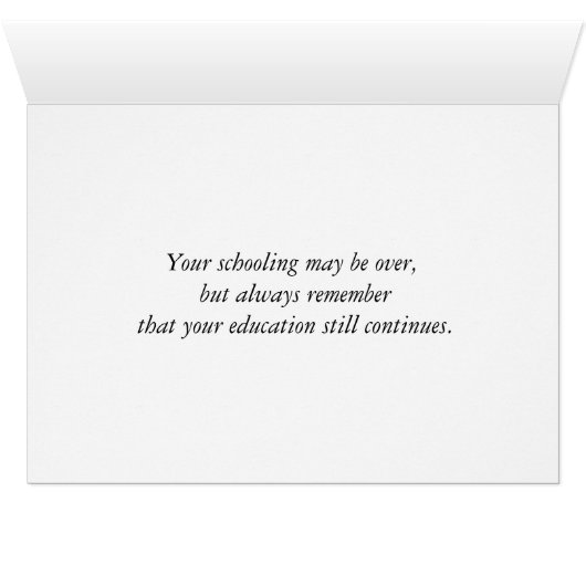 Afstudeerkap en geld op boek (Binenzijde Horizontaal (Onderkant))