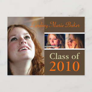Afstudeerklas 2010, foto's ansichtkaarten uitnodiging briefkaart