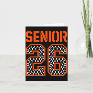 Afstudeerklas 2026 senior 26 basketbal kaart