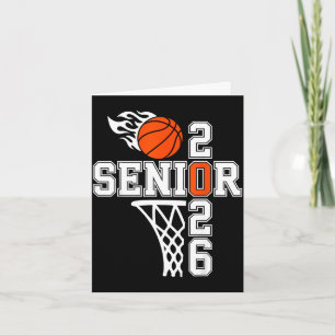 Afstudeerklas 2026 senior 26 basketbalteam kaart