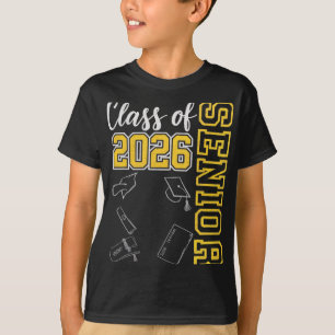 Afstudeerklas 2026 Senior 26 Middelbare School Afs T-shirt