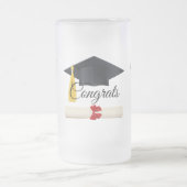 Afstudeerklas van 2020 matglas bierpul (Center)