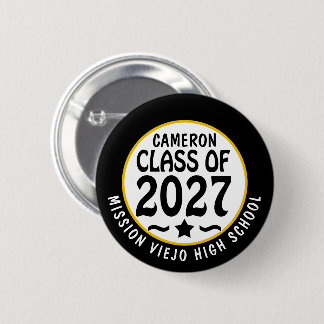 Afstudeerklas van 2027 Diploma-uitreiking Ronde Button 5,7 Cm