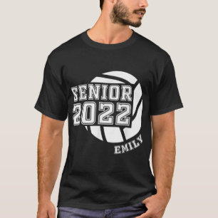 Afstudeerklasse van Senior Volleyball Team Player T-shirt