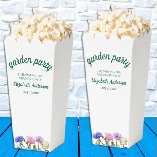 Afstudeertuinfeest Bedankdoosjes
