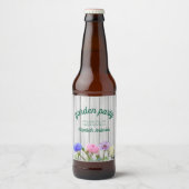 Afstudeertuinfeest Bier Etiket (Voorkant)