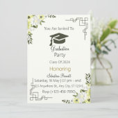  Afstudeeruitnodigingen Kaart (Staand voorkant)