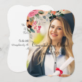  Afstudeeruitnodigingen Kaart (Voorkant / Achterkant)