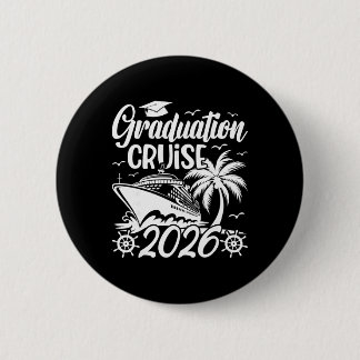 Afstudeervaartrip 2026 Vakantie Geslaagd Cruise Ronde Button 5,7 Cm