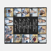 Afstuderen 14 Foto Collage Inspirerend Afstuderen Fleece Deken (Voorkant (Horizontaal))