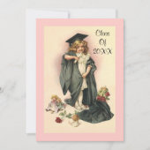 Afstuderen 2012 Rozen van de uitnodigingspartij Kaart (Voorkant)