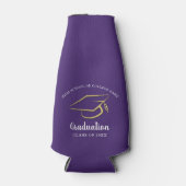 Afstuderen 2022 Afstuderen Paarse School Flesjeskoeler (Voorkant)