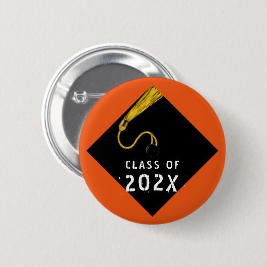 afstuderen 2023 ronde button 5,7 cm (Voorkant /achterkant)