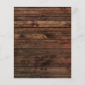 Afstuderen 2023 - Rustic Wood Sunflower Flyer (Achterkant)