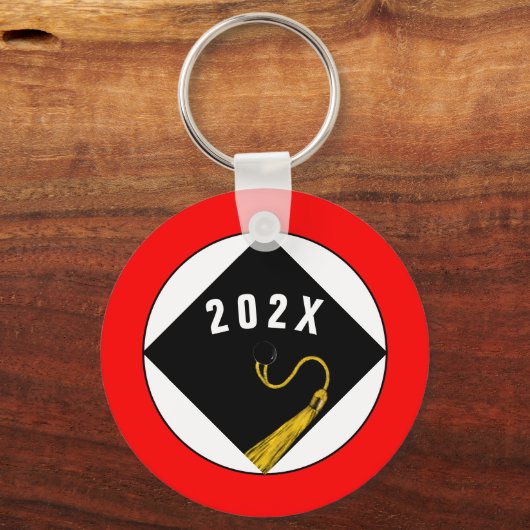Afstuderen 2023 Senior Class Keepomwille Sleutelhanger (Voorkant)