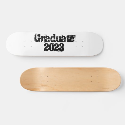  Afstuderen 2023 Trending Cool Skateboard (Horizontaal)