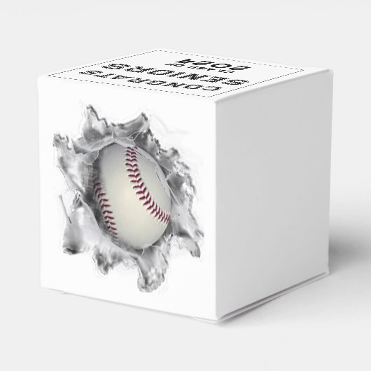 Afstuderen 2023 voor honkbal Senior Night Bedankdoosjes (Achterkant)