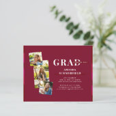 Afstuderen 2024 Afstudeerder Foto's Feestuitnodigi (Staand voorkant)