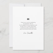 Afstuderen 2024 Afstudeerder Fotoscript Bedankt Kaart (Achterkant)