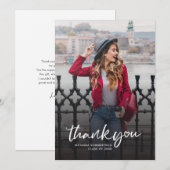 Afstuderen 2024 Afstudeerder Fotoscript Bedankt Kaart (Voorkant / Achterkant)