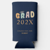 Afstuderen 2024 College Afstudeerder Party Retro (Achterkant)