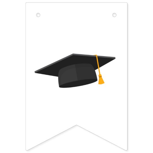 Afstuderen 2024 Foto Afstudeerder Party Vlaggetjes (Eerste vlag)