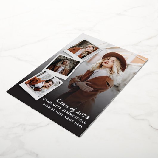 Afstuderen 2024 foto Silver Foil aankondiging (Gedraaid)