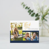 Afstuderen 2024 Fotocollage Afstuderen Bedankt (Staand voorkant)