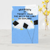 Afstuderen 2024 Kaart (Gele Bloem)