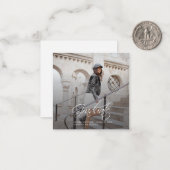 Afstuderen 2024 Kalligrafie Foto Aankondiging (Voorkant / Achterkant in situ)